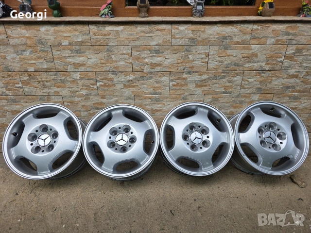 Продавам ОРИГИНАЛНИ Джанти R15 за Мерцедес J 7 ET 35 5x112