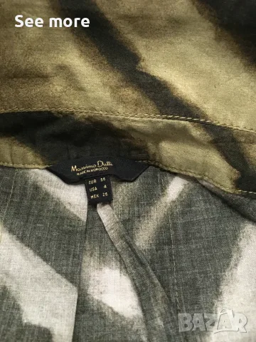 Massimo Dutti риза зебра 38, снимка 5 - Ризи - 53445070