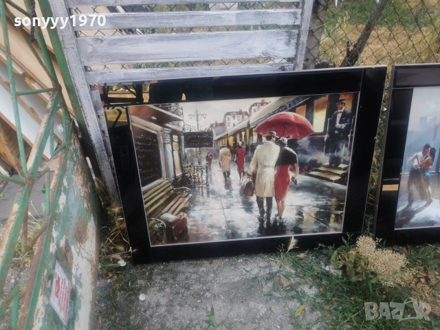 OIL EFFECT PRINT 95X75СМ КАРTИНИ 2БР ВНОС ENGLAND 0107261028L4, снимка 9 - Други ценни предмети - 55111993