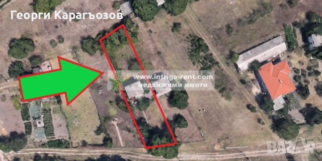 №4086 Парцел за жилищно застрояване за продажба в спокойната част на кв. Кенана, Хасково.