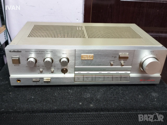 Продавам усилвател technics-su-v550, снимка 2 - Ресийвъри, усилватели, смесителни пултове - 54382238