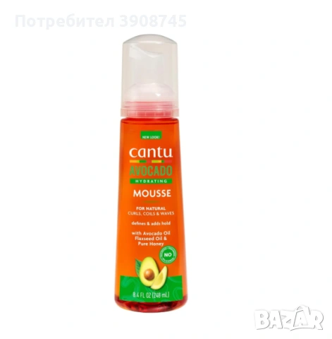 Cantu пяна с протеини за къдрици