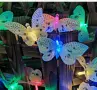 Верига от LED лампички за градината  с пеперуди, 12 лампи, снимка 5