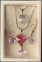 Бижута с кристали SWAROVSKI. Колиета 2 бр. по € 18/бр. и к-т колие и обици за € 14, гривна подарък, снимка 3