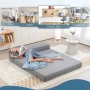 Сгъваемо легло и диван 2 в 1 Homcom, снимка 4