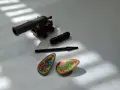 LEGO оръдие + щитове и копие , снимка 1