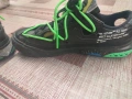 Nike Blazer Low x Off-White "Black Electro Green", снимка 5