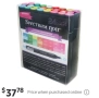 Професионални Алкохолни Маркери Spectrum noir Coloring System Brights, снимка 1