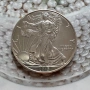 1 долар американски сребърен орел от 2015 г (American Silver Eagle), снимка 1