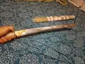 Меч ятаган нож кован, снимка 6