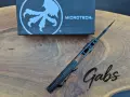Автоматичен нож Microtech/Borka Stitch OTS AUTO 169-1,Apocalyptic Black, снимка 9