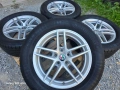Лети джанти 16ки 5х110 Alfa Romeo + летни гуми 225/55/16 Continental, снимка 1