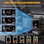Нова 15A 12V смарт зарядно за акумулатор LCD LiFePO4 AGM GEL кола автомобил, снимка 4