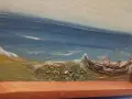 Красива морска картина 1991г.на Евгени Тодоров., снимка 3