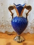 Голяма кобалтова амфора (ваза), снимка 2