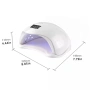 Елегантна и компактна UV LED лампа за нокти SUN5 с висока мощност-48W и 54W, снимка 4
