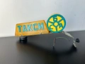 Соц Таксиметрова Табела СБА Такси, снимка 2