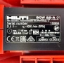 Hilti SCW 22-A - Акумулаторен ръчен циркуляр 2x22V 5.2Ah перфектен!, снимка 7