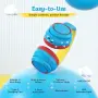 TONOSHARK Детски безжични Bluetooth слушалки с микрофон и калъф, шумопотискащи, снимка 4