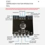 аудио модул Усилвател 2+1 2x220W + 350W субуфер Bluetooth usb TPA3255 чип, снимка 9