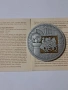 Красив сребърен медал IZPS, снимка 1