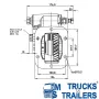 PTO Включвател OMFB за IVECO 2850.6, снимка 3