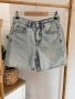 Zara нови дънкови бермуди , снимка 1