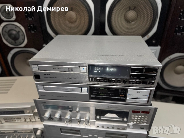 Philips CD-304 Top 2xTDA-1540P, снимка 3 - Ресийвъри, усилватели, смесителни пултове - 54687552