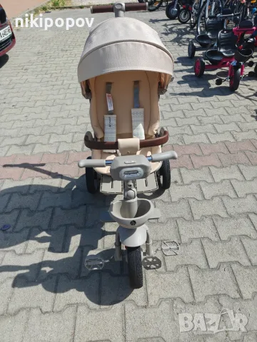 BYOX Детска триколка Fusion LUX бежов, снимка 5 - Детски велосипеди, триколки и коли - 55440227