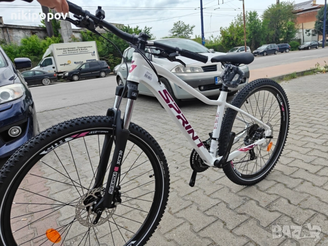 PA Велосипед 27.5" MAVERICK LADY бял, снимка 6 - Велосипеди - 54493591