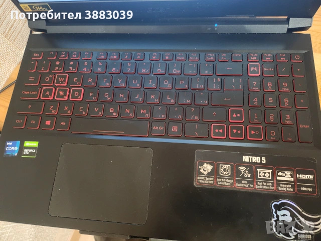 Лаптоп за игри Acer
