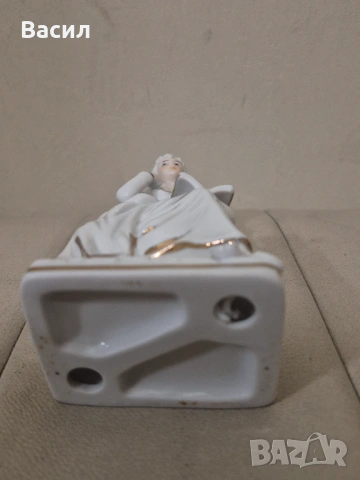 Порцеланова фигура позлата, снимка 5 - Други ценни предмети - 54150336
