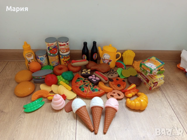 Детски кухня и магазин с много аксесоари, снимка 7 - Играчки за стая - 54311408