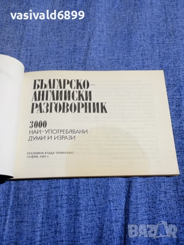 "Българско - английски разговорник", снимка 4 - Чуждоезиково обучение, речници - 54386733