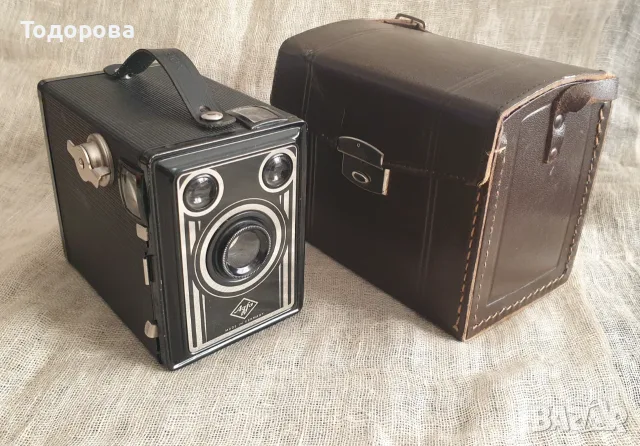Старинен фотоапарат Agfa / Куб/ 