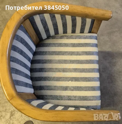 Стабилно дървено кресло / стол тип „Виена“ – масивно дърво, снимка 3 - Столове - 55631750