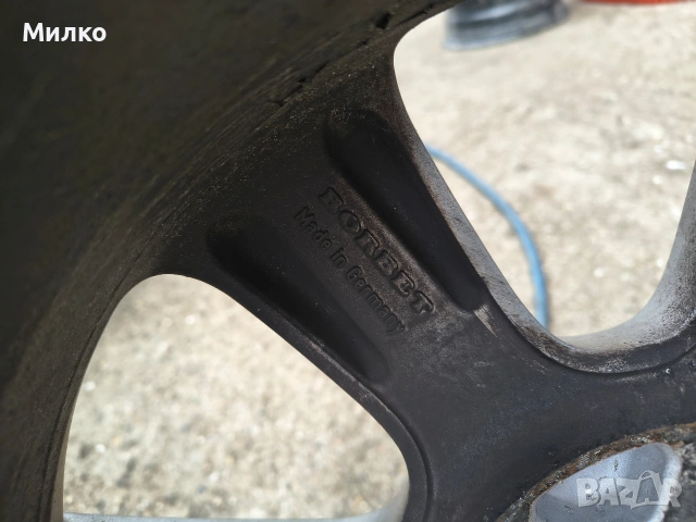 Джанти Borbet 16 5x100 56.1 ET 48 6.5J Subaru, снимка 3 - Гуми и джанти - 54077761