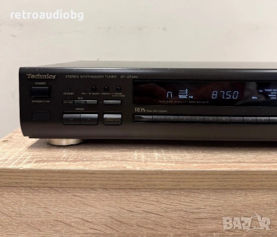 Тунер Technics ST GT-550 RDS class AA, снимка 2 - Ресийвъри, усилватели, смесителни пултове - 54804418
