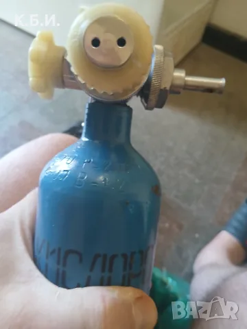2 бр. малки метални бутилки от СССР - 1,2 L. - обем и - на - 200 BAR - атмосфери работно налягане , снимка 6 - Въздушно оръжие - 55448248