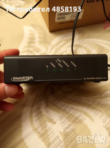 Кабелен модем Scientific Atlantica Webstar DPC 2100