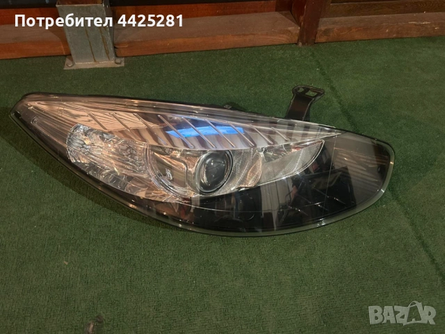 фар десен Renault Fluence face, Рено Флуенс 2013-2016 г. #549S., снимка 4 - Части - 54175290