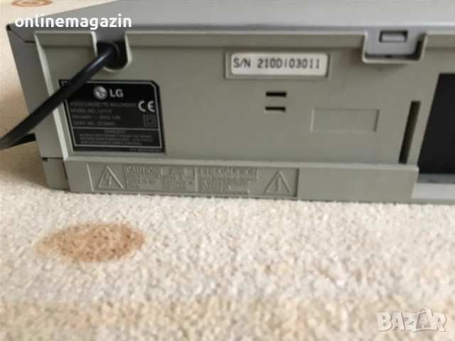Видеорекордер LG LV713, снимка 15 - Плейъри, домашно кино, прожектори - 54155825