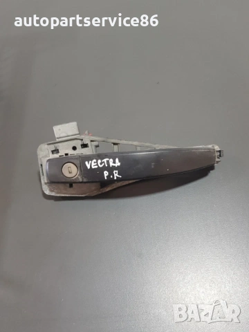 Дръжка за външна предна дясна врата черна за Opel Vectra C (2002-2006) 