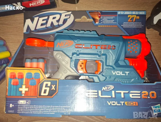 NERF Бластер детско оръжие/играчка/ 3бр.+стрелички, снимка 5 - Други - 55424654