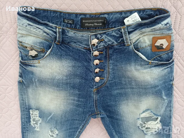Дамски маркови дънки Madness National,Dolce and Gabbana,Guess, снимка 2 - Дънки - 55478222