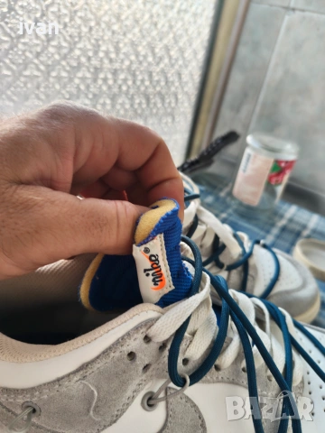 Nike Dunk Low Off-White Lot 16 Оригинални! DJ0950-111, снимка 4 - Маратонки - 55159019