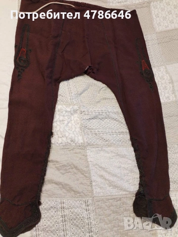 Народна носия Потури, снимка 3 - Антикварни и старинни предмети - 54083772