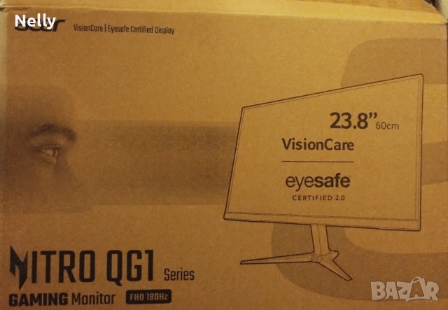 Монитор Acer Nitro 23,8 инча, снимка 2 - Монитори - 54031441