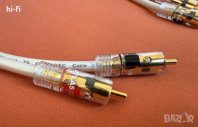 Atlas Element RCA Interconnect, снимка 8 - Ресийвъри, усилватели, смесителни пултове - 55657277