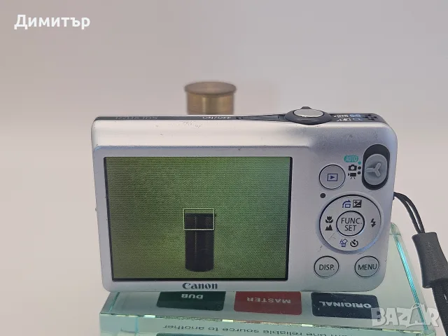 Canon Ixus 105 IS дигитален фотоапарат камера 12mp 32gb memory card compaq street photo , снимка 2 - Фотоапарати - 55517134